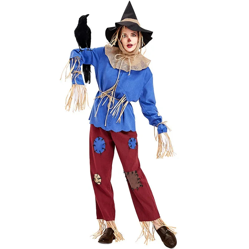 Child Kids Puppet Scarecrow Costume