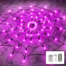 Spider Web Light Halloween Cosplay