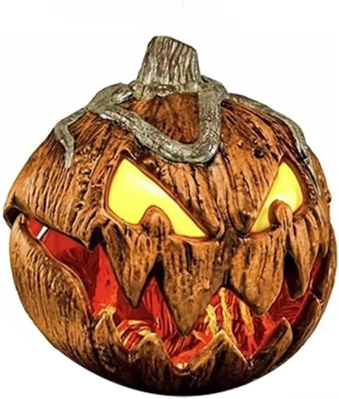 Halloween Pumpkin Lighting Extendable Lantern Halloween Decor,Mouth Open Halloween Pumpkin Lights Scary Party Decorations