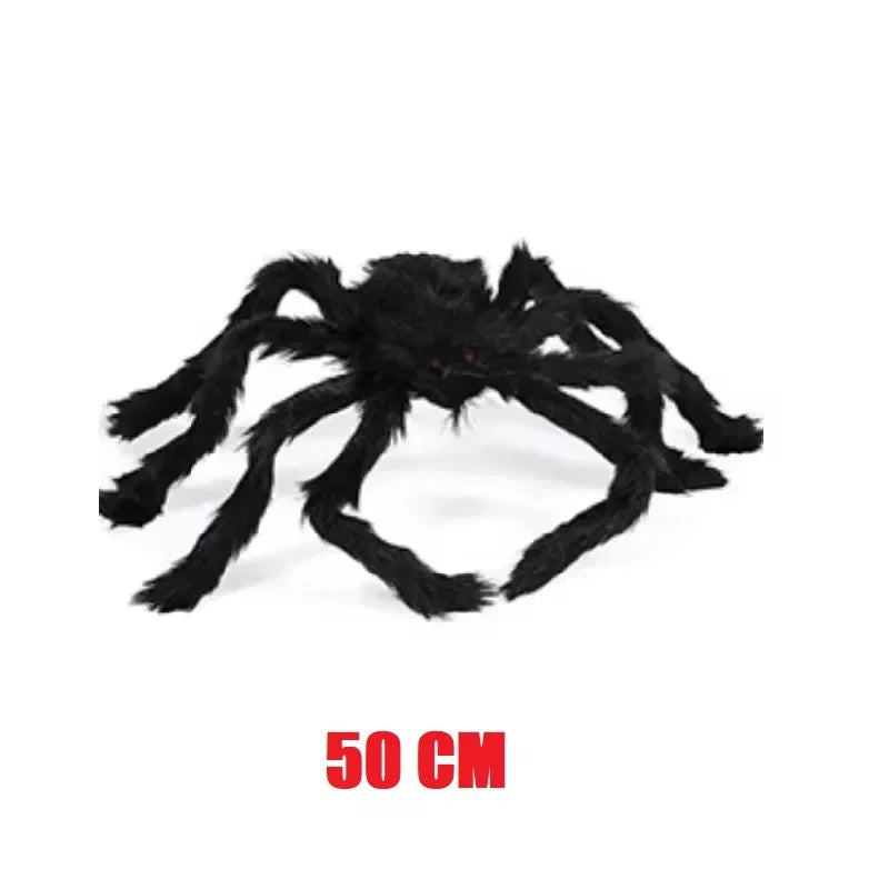 Plush Spider Horror Decoration