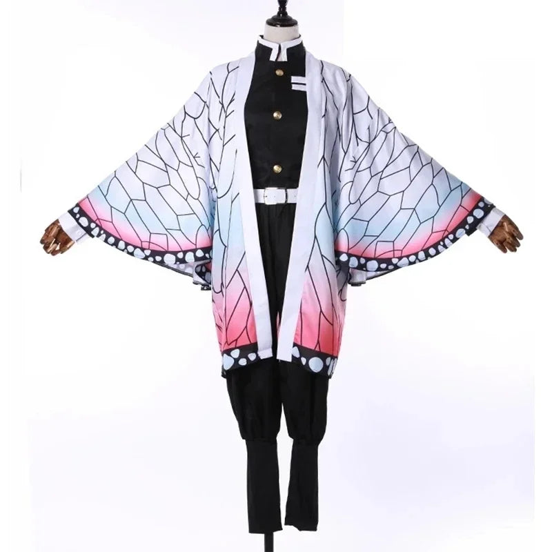 Shinobu Kochou Uniform Outfit Halloween Cosplay