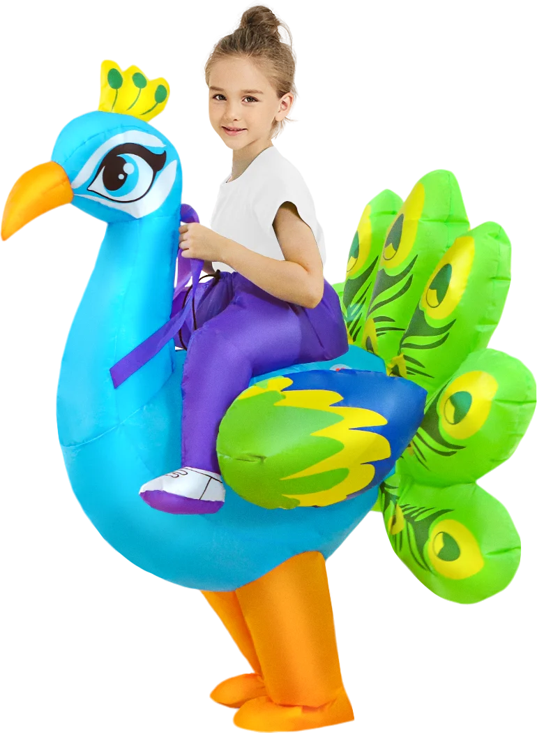 Kids' Dinosaur Inflatable Costume Cosplay Suit