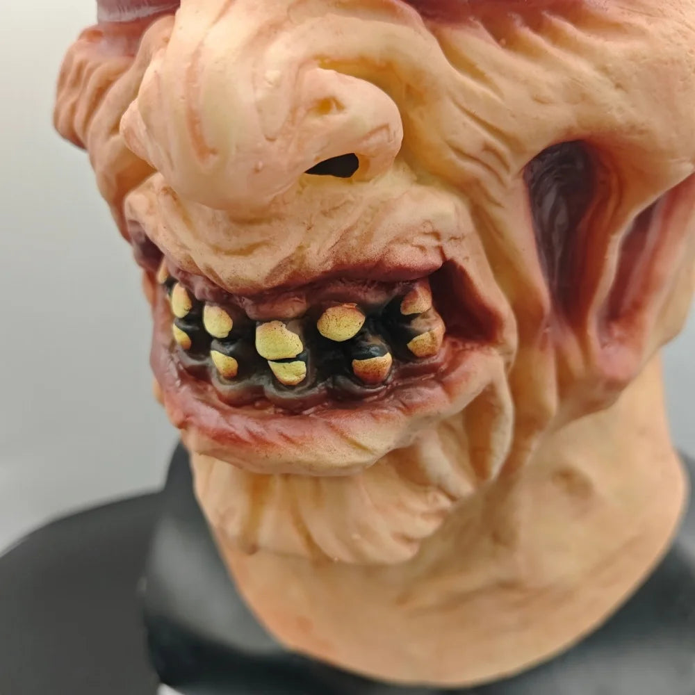 Horror Freddy Killer Latex Mask Halloween Cosplay