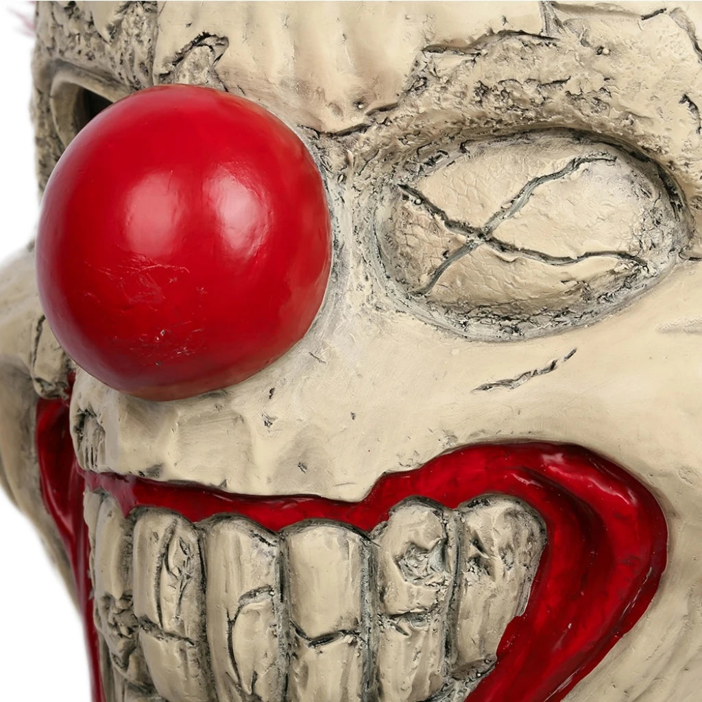 Twisted Metal Sweet Tooth Killer Clown Resin Mask Halloween Cosplay