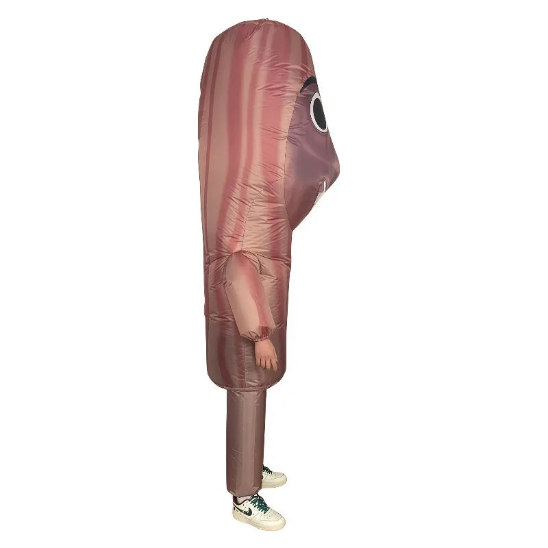 Wooden Stick Man Tung Sahur Costume