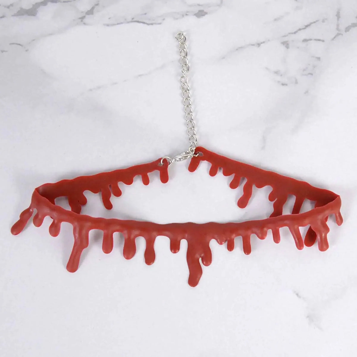 Dripping Blood Vampire Choker Halloween Cosplay