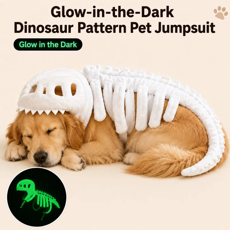 Dinosaur Bodysuit Cat Dog Halloween Cosplay
