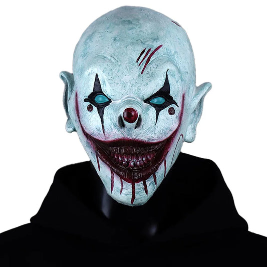 Horror Bloody Clown Latex Mask Halloween Cosplay