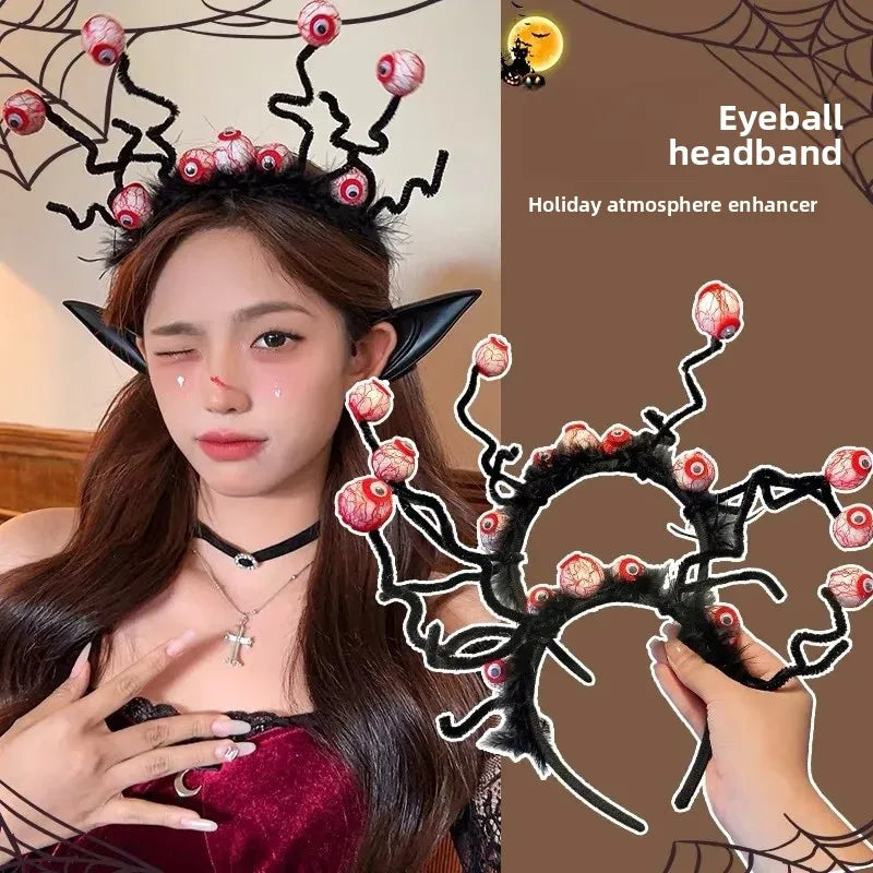 Eyeball Hair Band Ornament