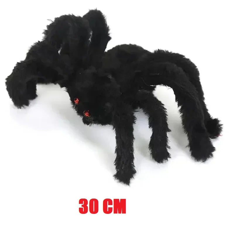 Plush Spider Horror Decoration