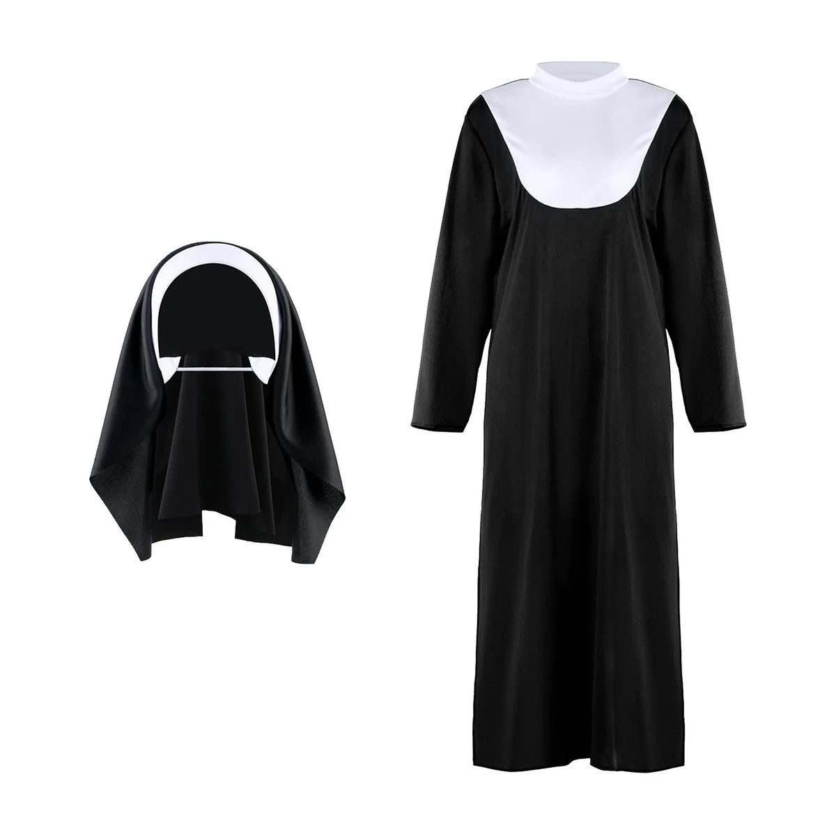 Classic Nun Halloween Costume – Spooky Party Look