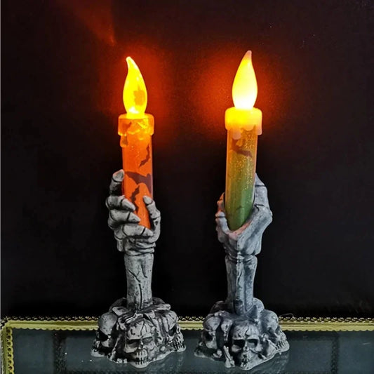 Ghost Hand LED Candle Light Halloween Cosplay