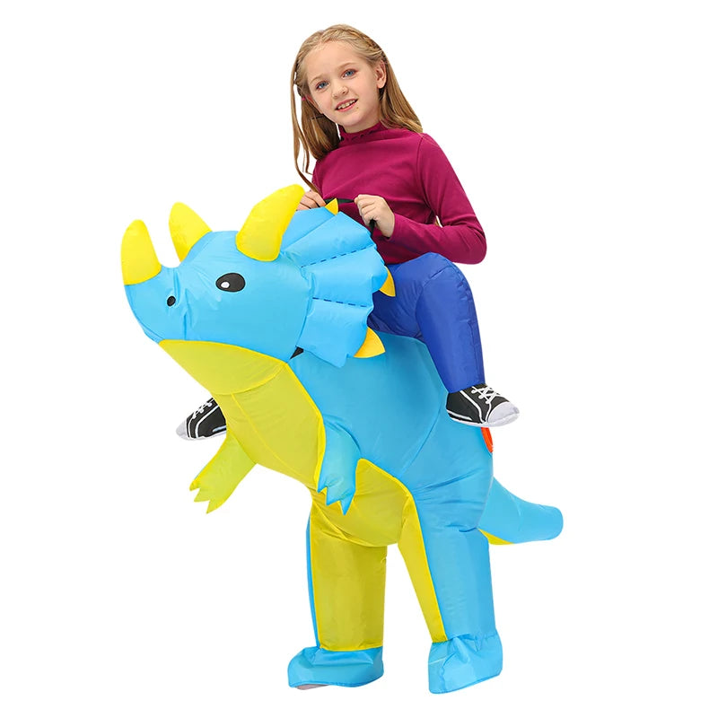 Kids' Dinosaur Inflatable Costume Cosplay Suit