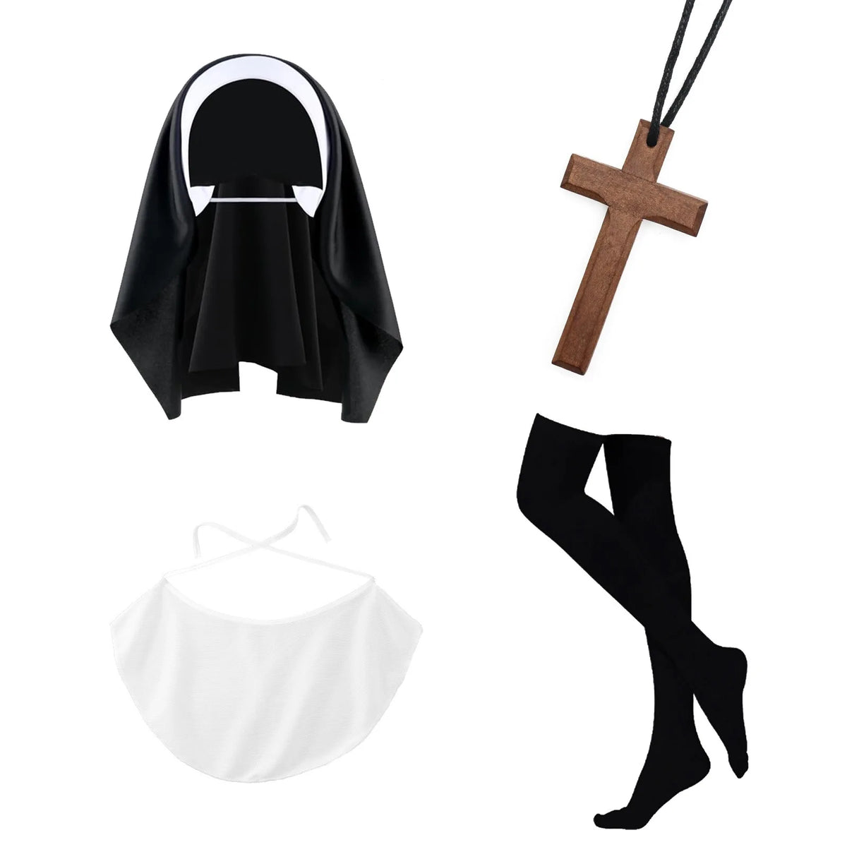 Classic Nun Halloween Costume – Spooky Party Look
