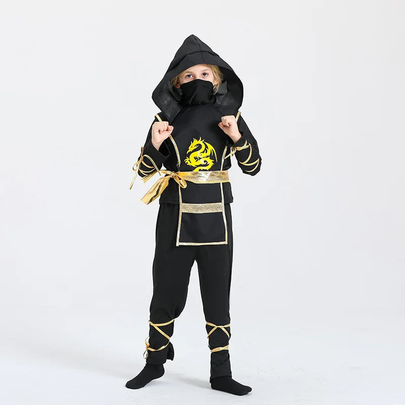 Anime Girls Boys Ninja Costume