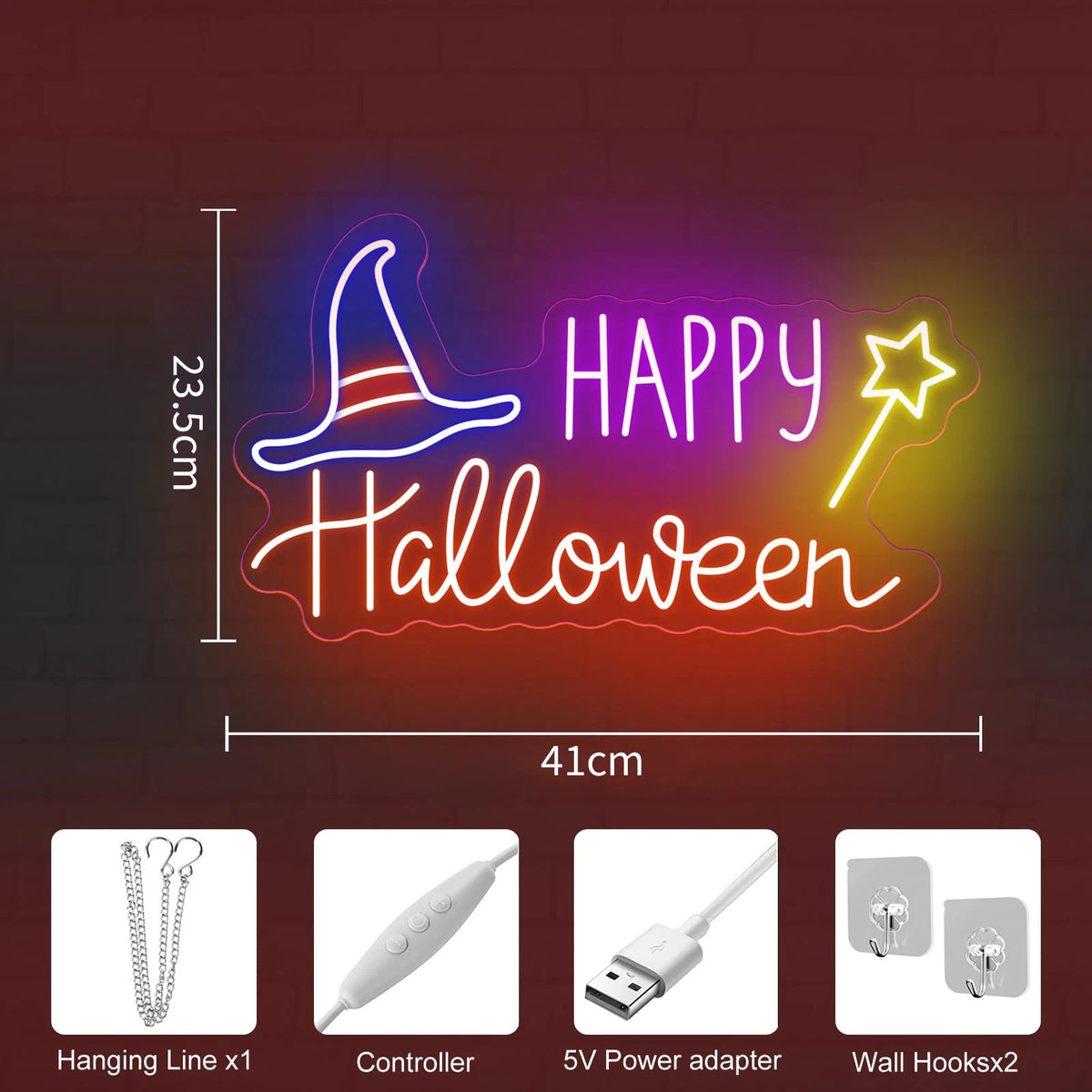 Bat LED Neon Wall Decor