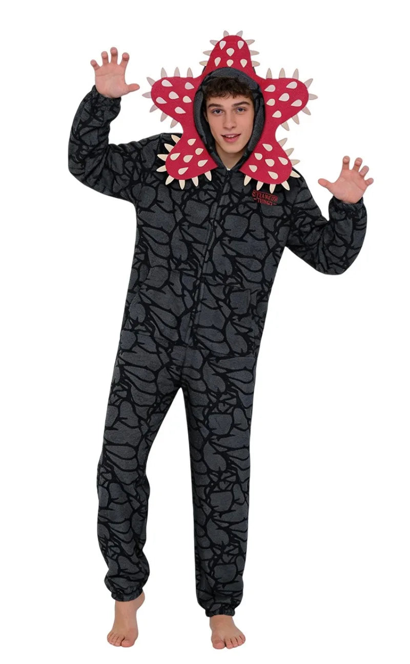 Demogorgon Flannel Pajamas Halloween Cosplay Costume