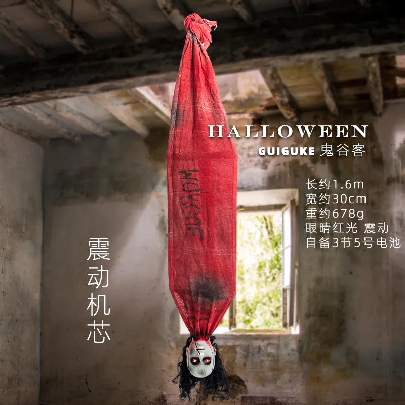 Scary Bloody Corpse Body Bag Prop Halloween Cosplay