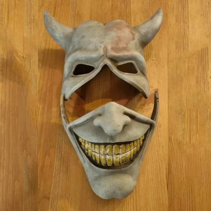 Horror The Black Phone The Grabber Killer Latex Mask Halloween Cosplay