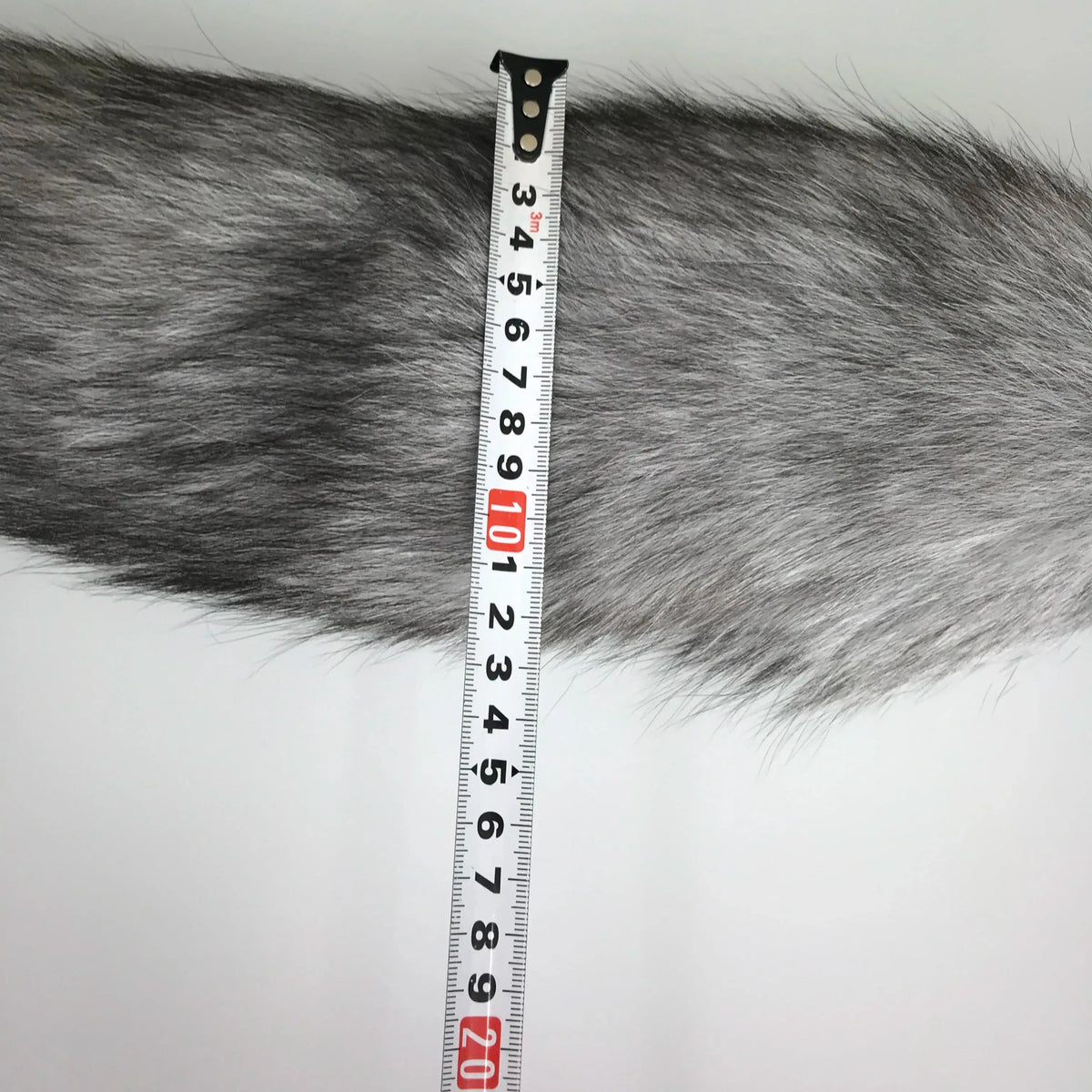 Natural Fox Fur Tail Keychain Cosplay Accessory