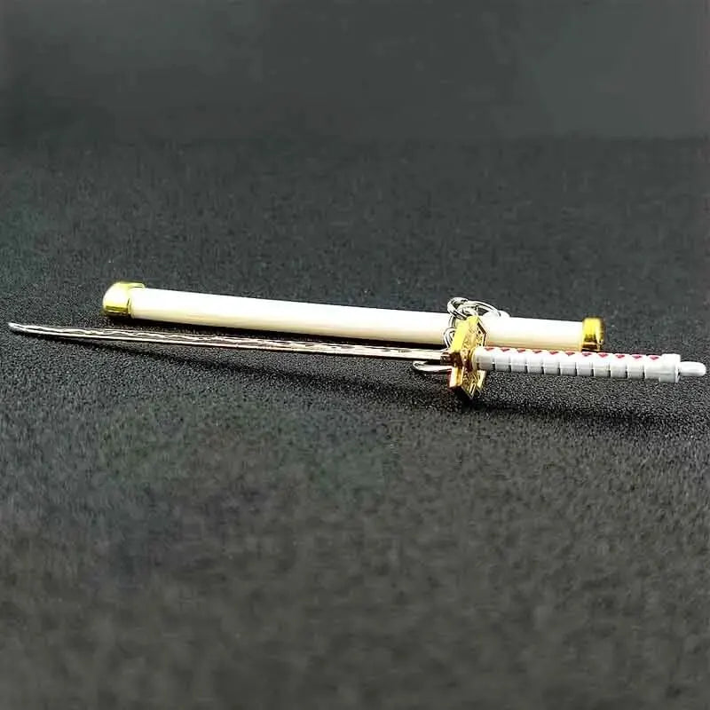 Mini Samurai Sword Scabbard Keychain Katana Cosplay