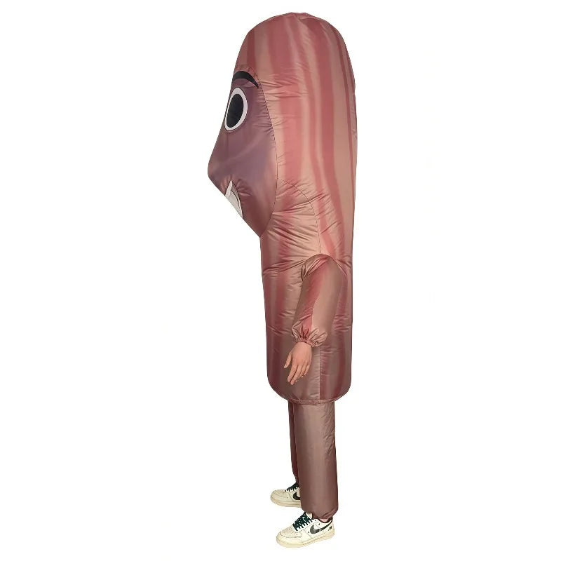 Wooden Stick Man Tung Sahur Costume
