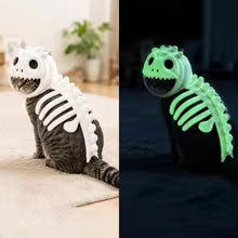Dinosaur Skeleton Hoodie Cat Dog Halloween Cosplay