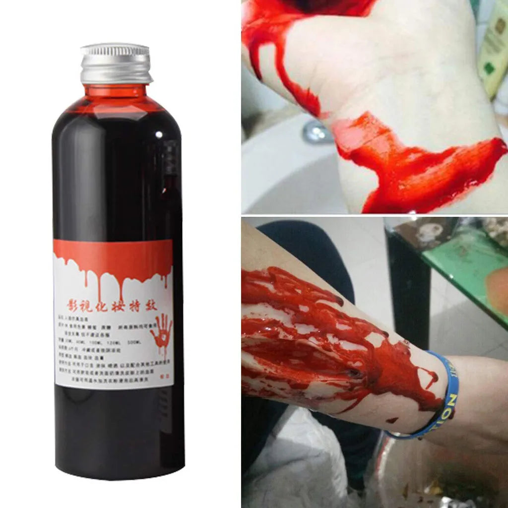Horror Realistic Plasma Makeup Fake Blood Halloween Cosplay