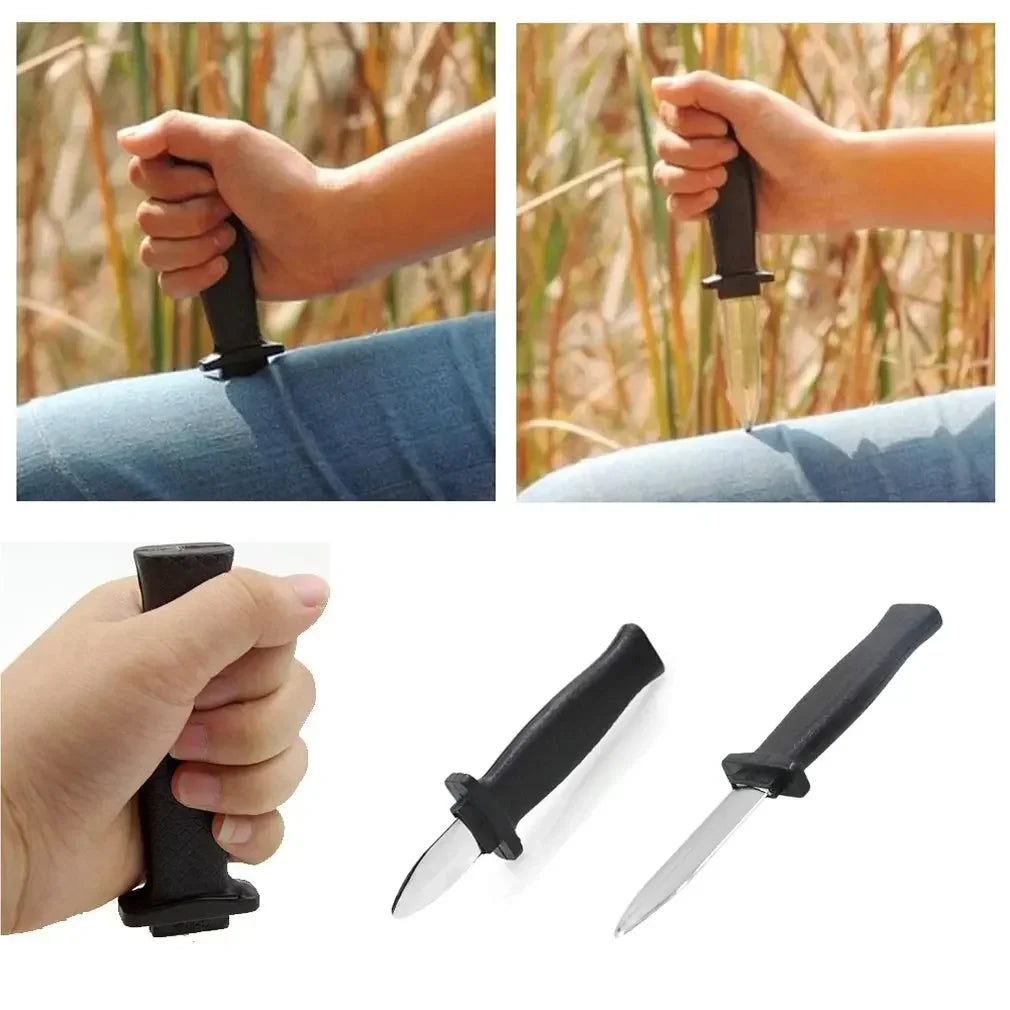 Plastic Retractable Dagger Prank Props Halloween Cosplay