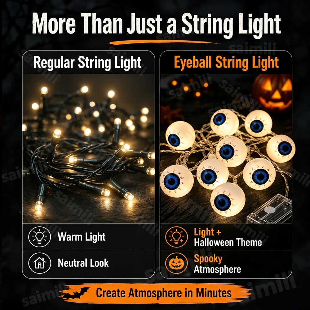 LED String Lights Halloween Cosplay