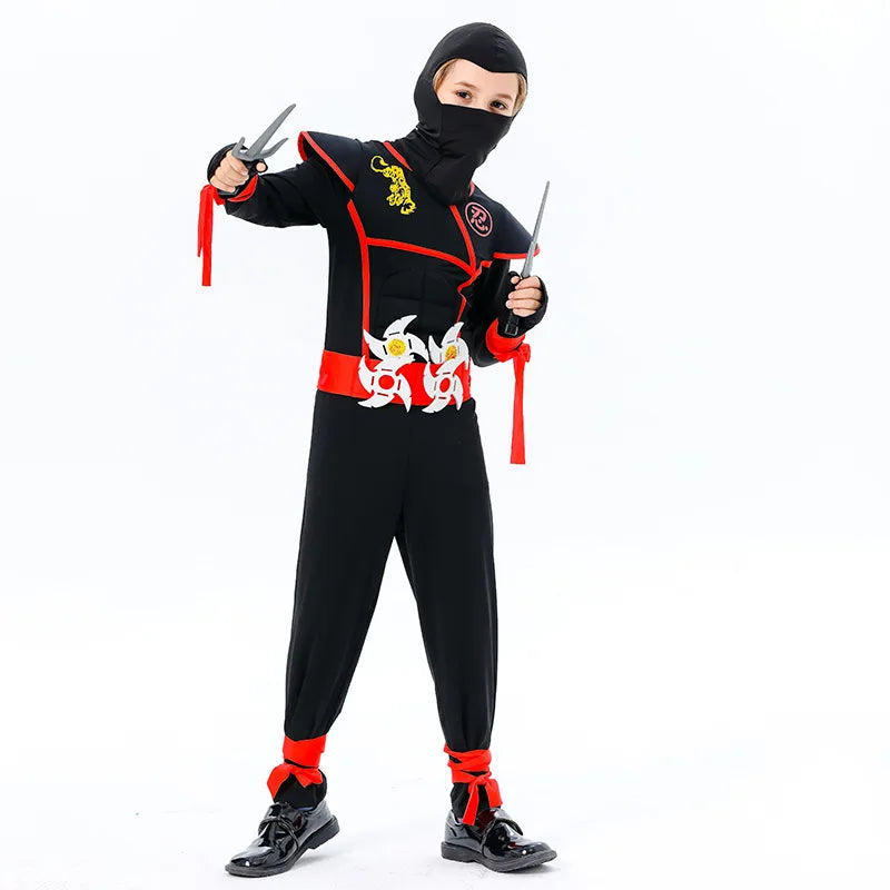 Anime Girls Boys Ninja Costume