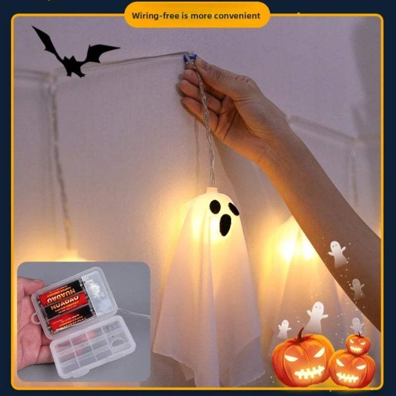 Glowing Scream Ghost Pendant