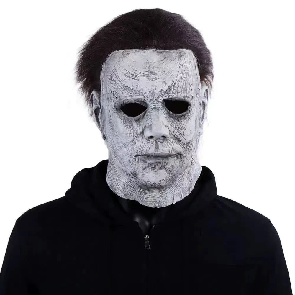 Horror Michael Myers Killer Bloody Latex Mask Halloween Cosplay