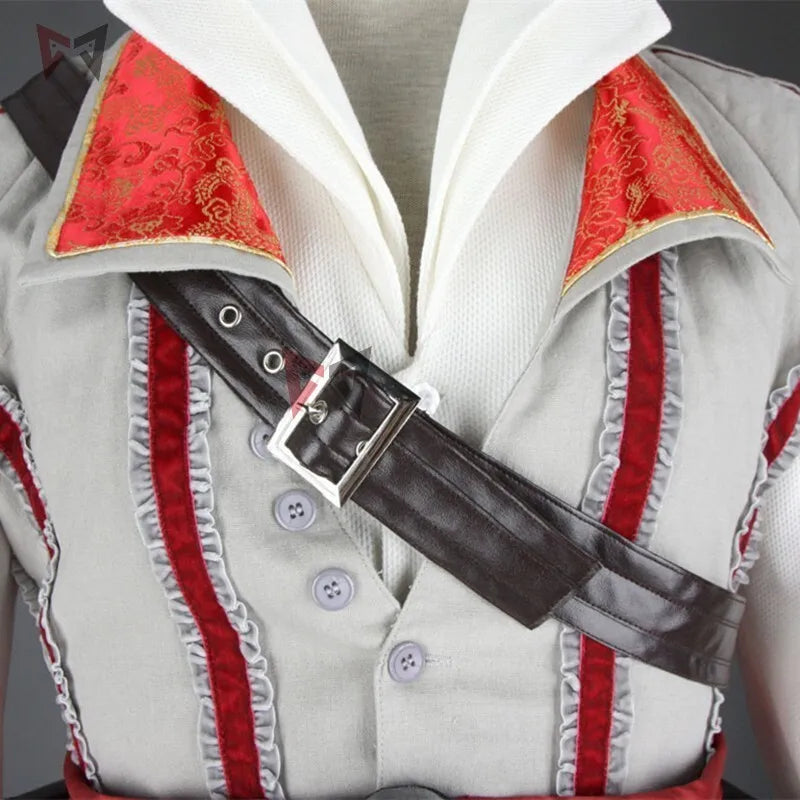 Custom Made Ezio Cosplay Costume Set for Men Women