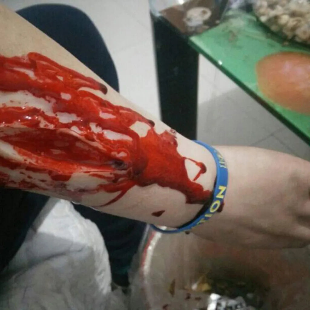Horror Realistic Plasma Makeup Fake Blood Halloween Cosplay