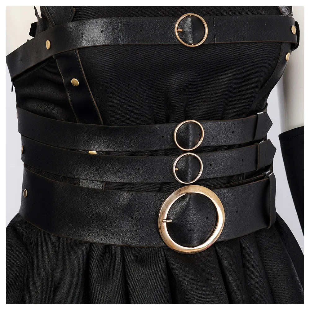 Movie Horror Beauty Edward Cosplay Fantasy Dress Scissorhand Cosplay Costume Adult Women Halloween Roleplay Full Set Clothes