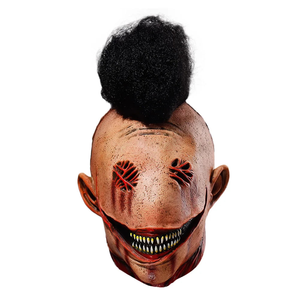 Horror Demon Skull Killer Latex Mask Halloween Cosplay