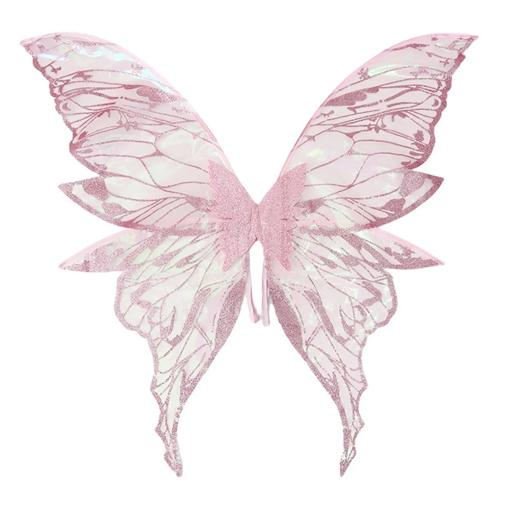 Sparkling Fairy Angel Wings Costume Dress up Halloween Cosplay