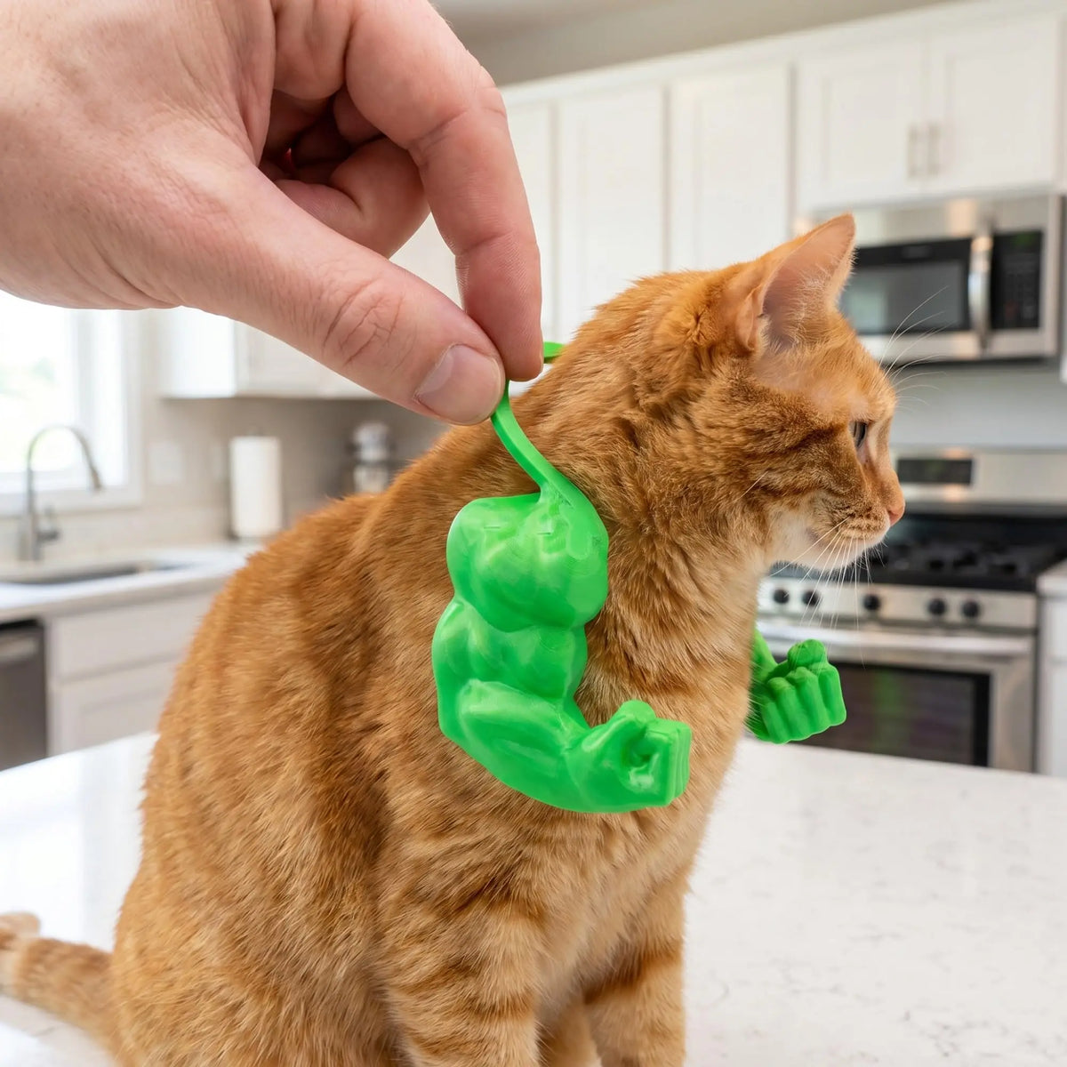 Buff Muscle Arms Cat Dog Halloween Cosplay