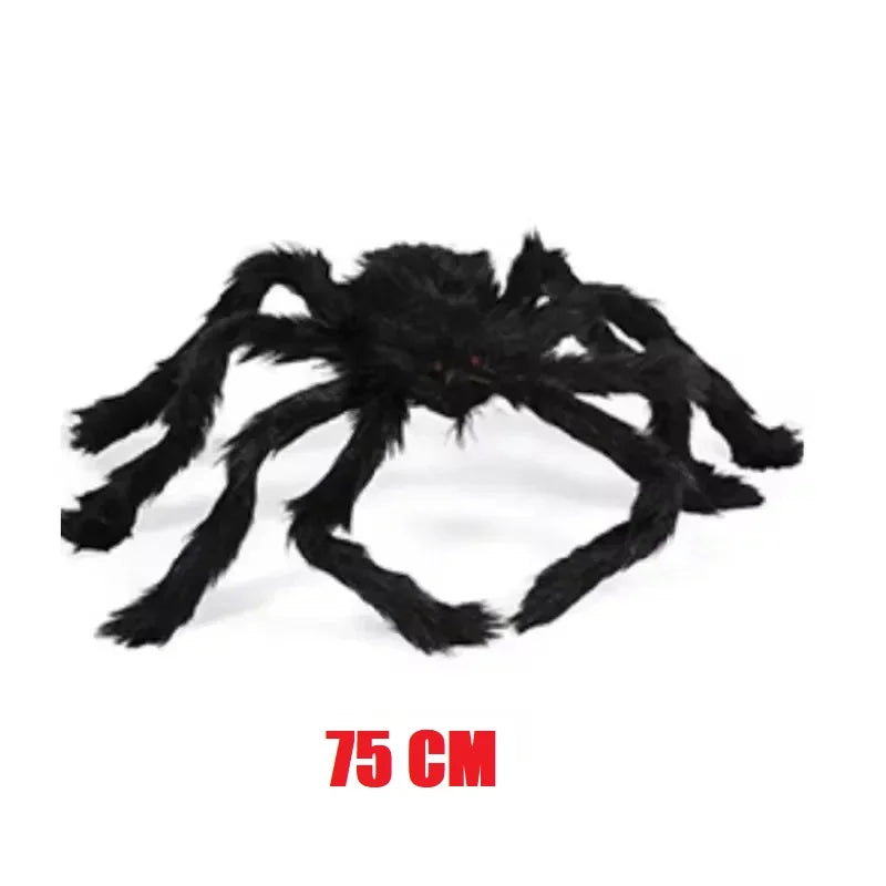 Plush Spider Horror Decoration