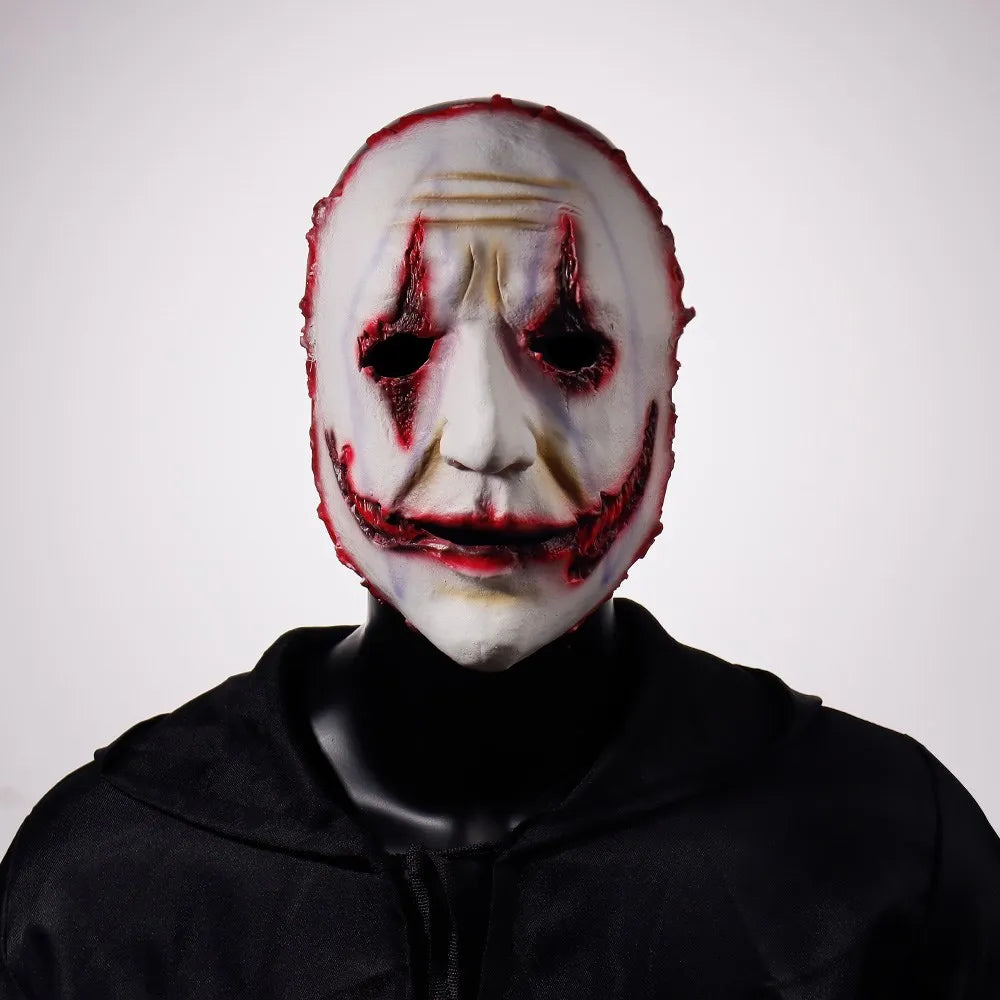 Horror Devil Clown Latex Mask Halloween Cosplay