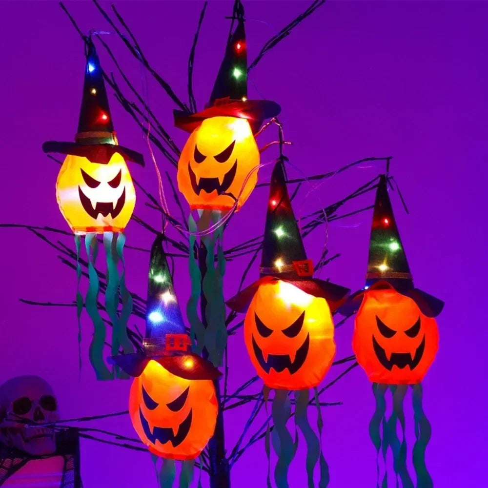 Pumpkin Ghost LED String Fairy Lights Halloween Cosplay