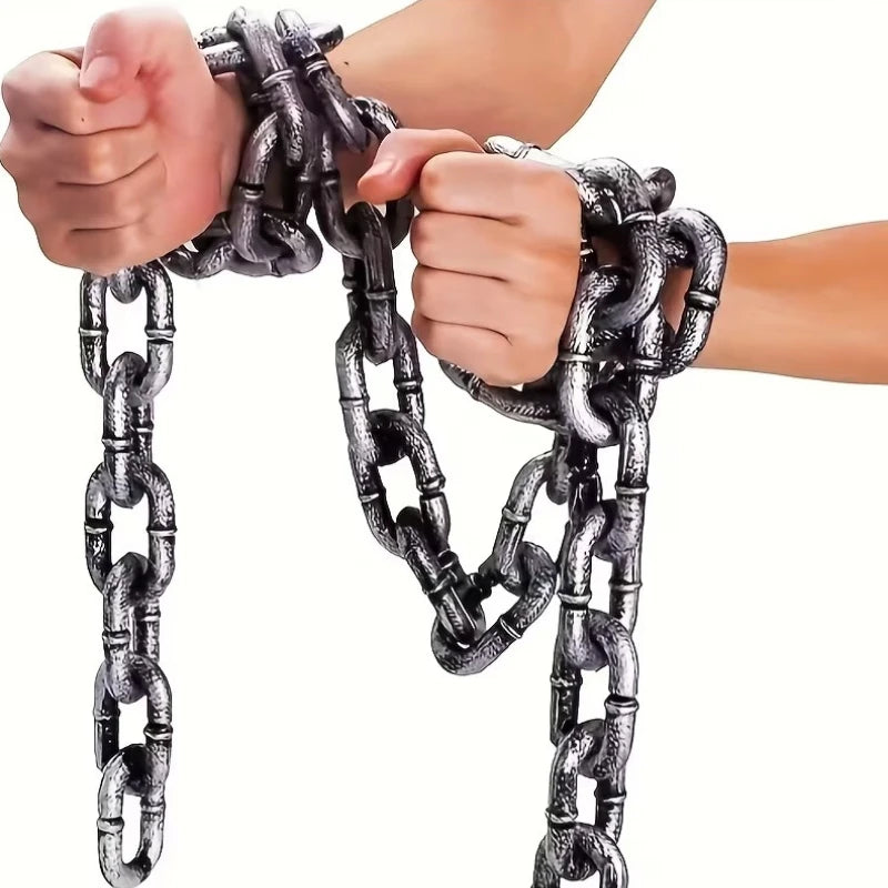 1.8m Simulation Barrier Chain Stage Props Halloween Cosplay