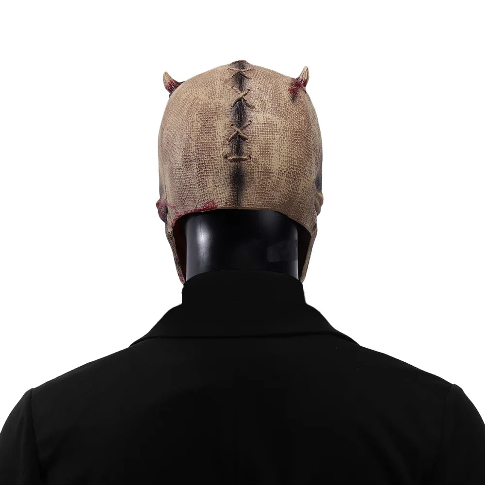 Horror Demon Skull Joker Latex Mask Halloween Cosplay