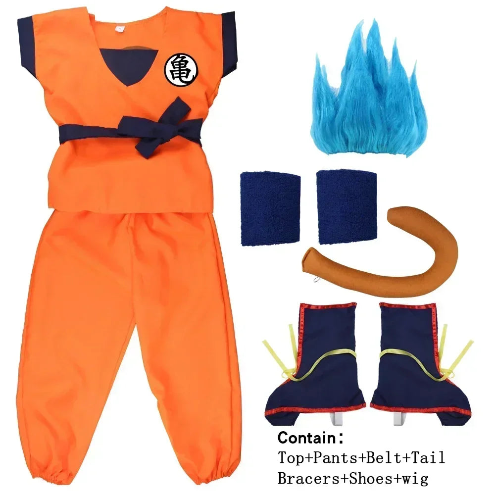 Adult Kids Suits Son Goku Gui Costumes