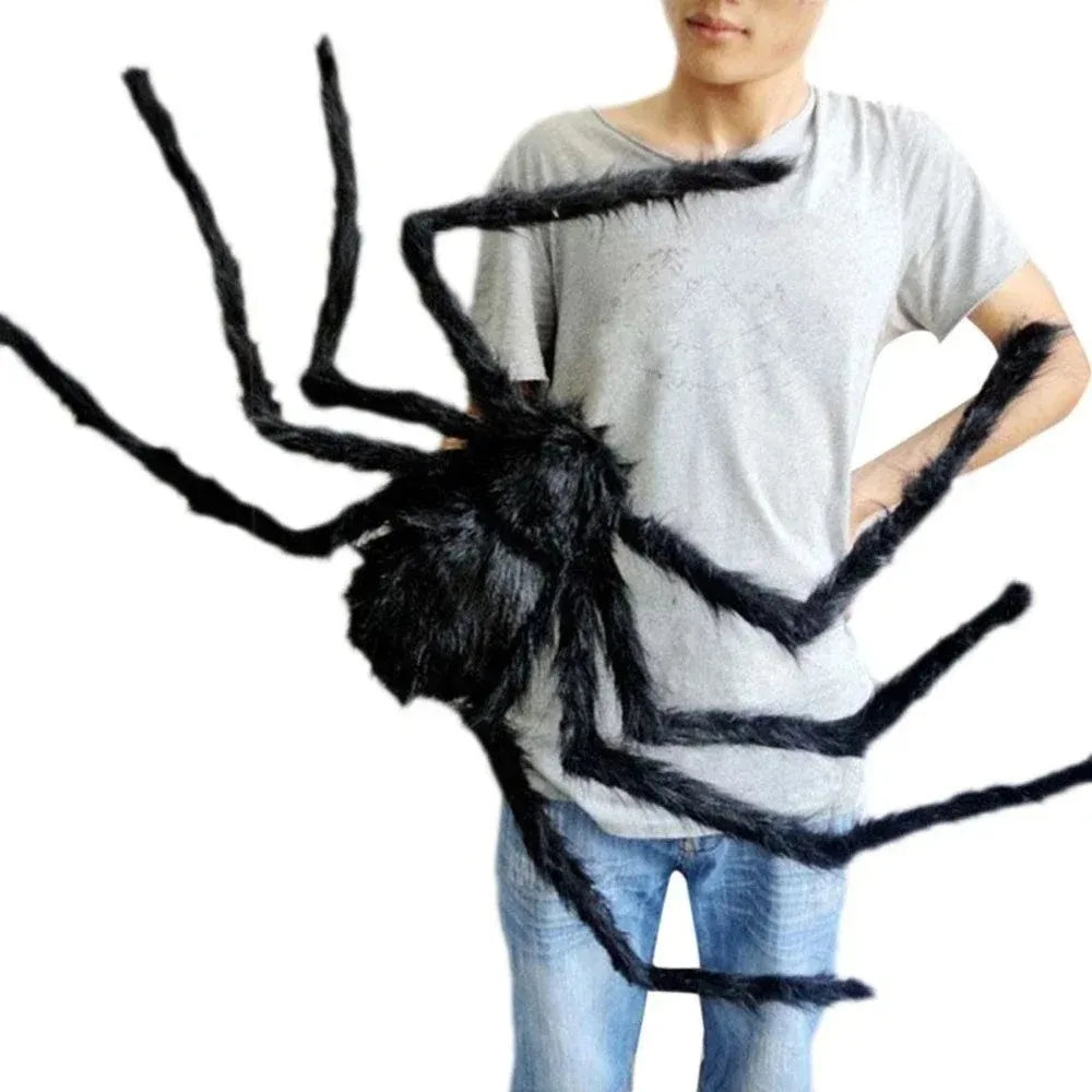 Plush Spider Horror Decoration