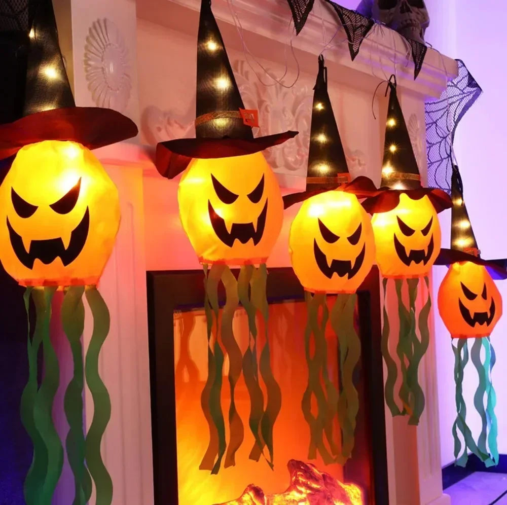 Pumpkin Ghost LED String Fairy Lights Halloween Cosplay