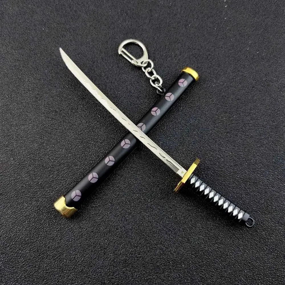Mini Samurai Sword Scabbard Keychain Katana Cosplay