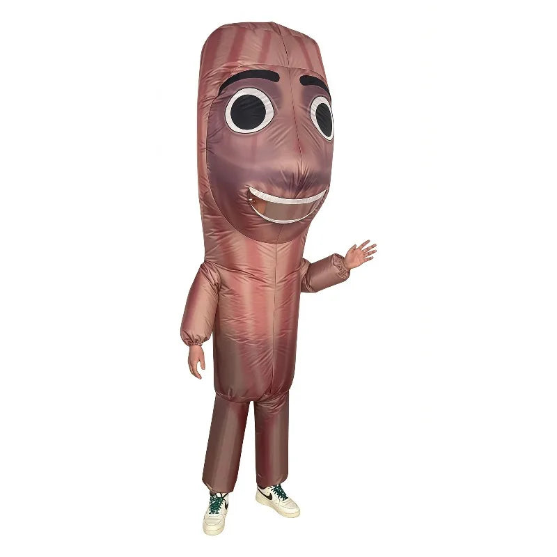 Wooden Stick Man Tung Sahur Costume