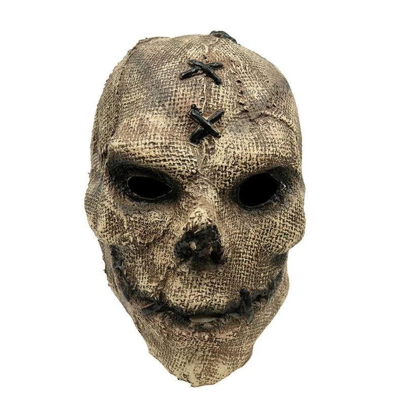 Horror Killer Skull Latex Mask Halloween Cosplay